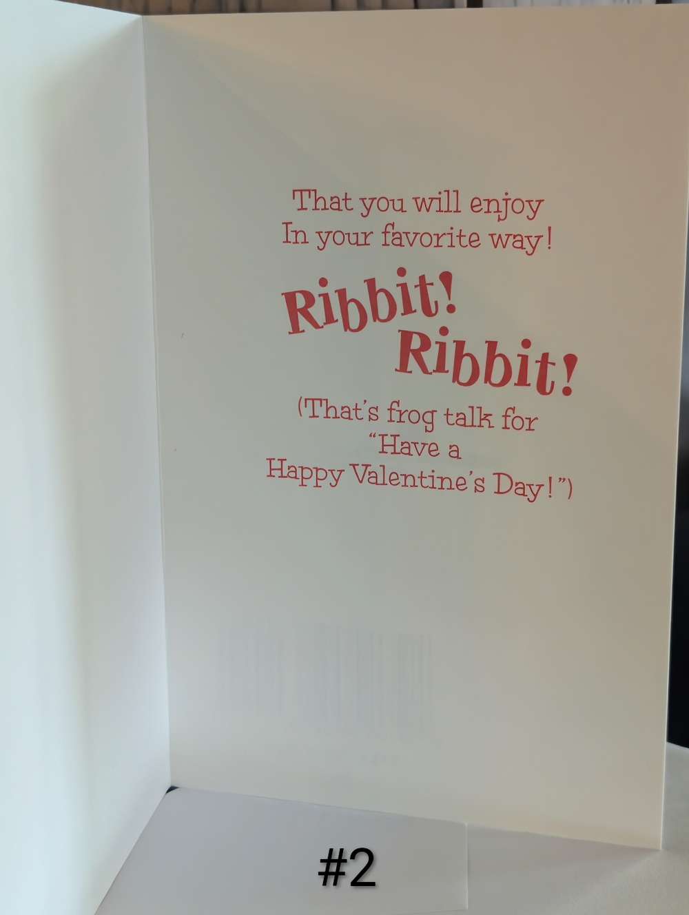 Greeting Cards - Children's - Valentine's Day - Qty 2 - Picture 6 of 7